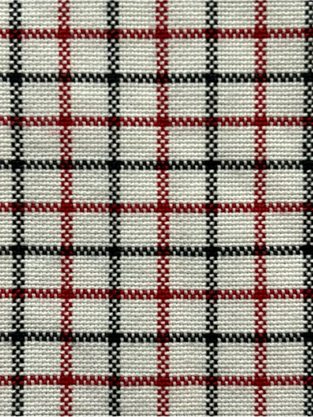 J Crew Shirt Red Black Stripes Button Up Long Sleeve Mens Small Slim Fit Casual